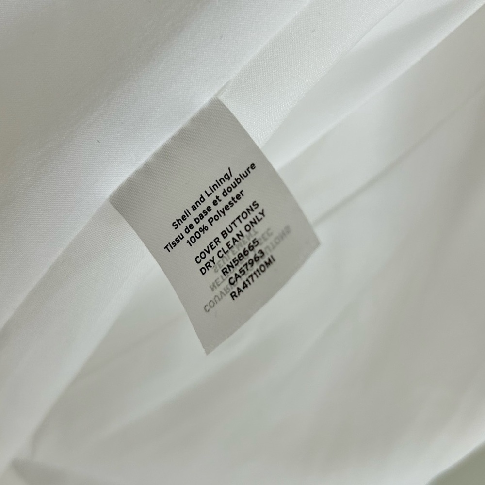 Rachel Parcell Fitted Blazer in Ivory Cloud - Picture 5 of 6
